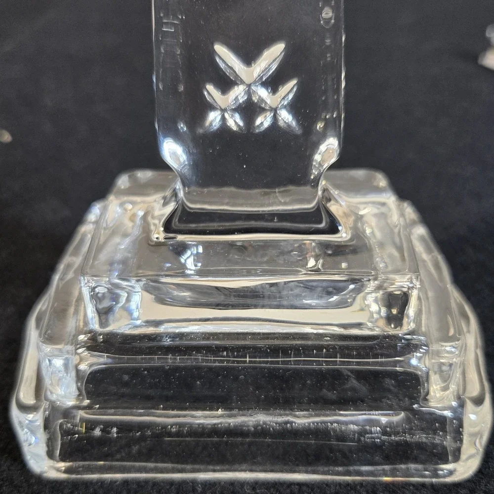 Glass Decorative Christian Cross Figurine